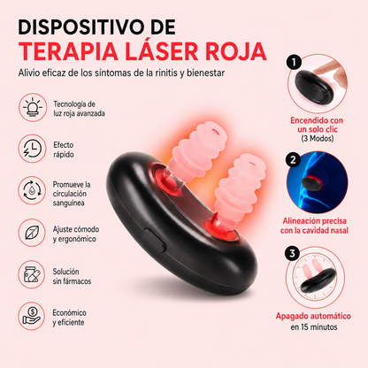 NasoClear™ Terapia Nasal de Luz Roja